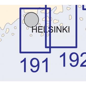 Satamakartta 191, Helsinki 1:20 000, 2021