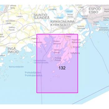 Satamakartta 132, Porkkala-Kantvik 1:25 000, 2021