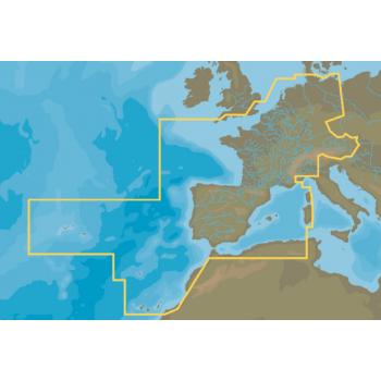 C-MAP 4D Keski- & Länsi-Eurooppa Continental (M-EN-D060)