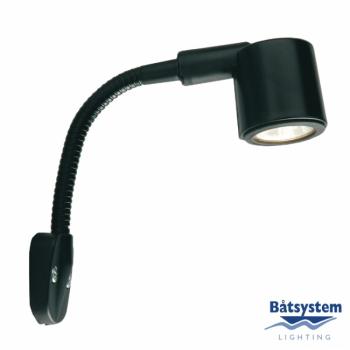 Båtsystem KURS LED-karttavalo 13 cm, hopea