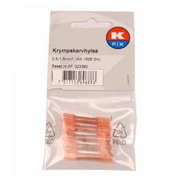 Kutistejatkosholkki 0,5-1,5 mm² punainen 5 kpl / pkt