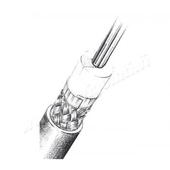 Glomex RA118 Koaksiaalikaapeli 50 Ohm RG213/U