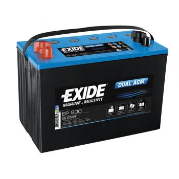 Exide Marine DUAL AGM 100 Ah Akku