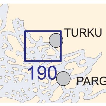 Satamakartta 190, Turku 1:20 000, 2017