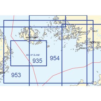 Yleismerikartta 953, Saaristomeri 1:250 000, 2018