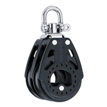 Harken 75 mm Carbo tuplaploki leikarilla