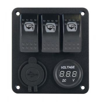 Katkaisinpaneeli 3 kytkintä