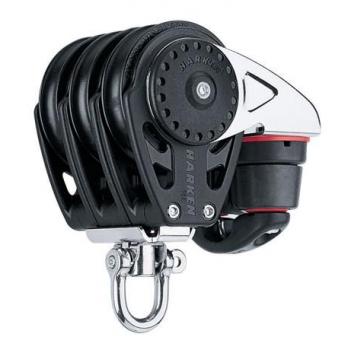 Harken 75 mm Carbo triplaploki leikarilla ja rapulukolla