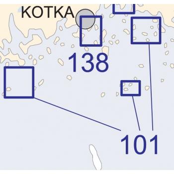 Satamakartta 101, Haapasaari, Saukko, Orregrund 1:20 000 / 1:25 000, 2017