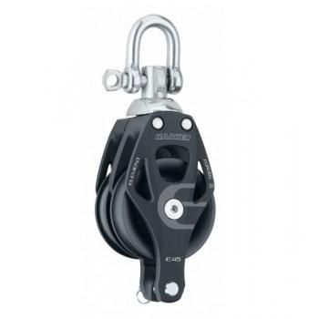 Harken 45 mm Element tuplaploki leikarilla ja hunsvotilla