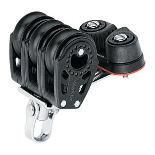 Harken 29 mm Carbo triplaploki leikarilla ja lukolla