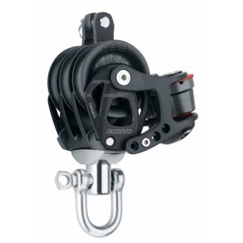 Harken 60 mm Element triplaploki leikarilla, hunsvotilla ja lukolla