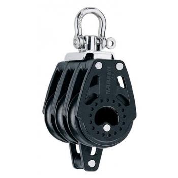 Harken 40 mm Carbo triplaploki leikarilla ja hunsvotilla