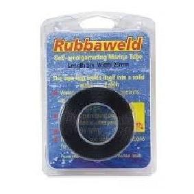 Rubbaweld teippi musta 5 m 25 mm