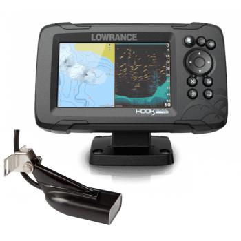 Lowrance HOOK Reveal 5" SplitShot kaikuluotain/karttaplotteri