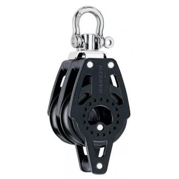 Harken 40 mm Carbo tuplaploki leikarilla ja hunsvotilla