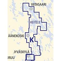 Veneilykarttasarja K Keitele ja Keiteleen kanava 2018