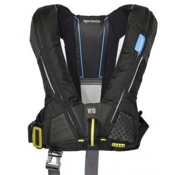 Spinlock Deckvest Vito 170N automaattiliivi valjaalla ja painelaukaisimella