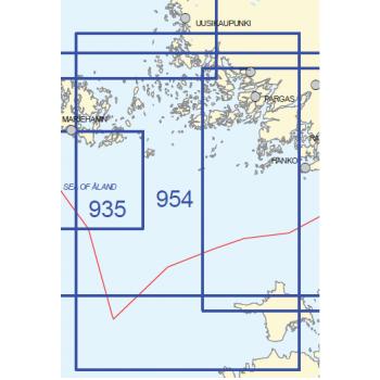 Yleismerikartta 954, Pohjois Itämeri itäosa 1:250 000 2017