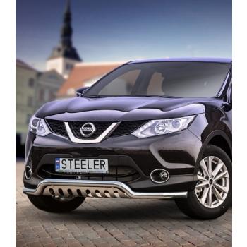 Eu-valoteline alleajosuojalla matala Nissan Qashqai 2013-